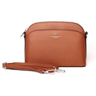 Malá hnědá crossbody kabelka FLORA&amp;CO 2543