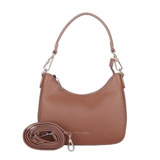 Malá hnědá kabelka na rameno i crossbody David Jones CM7147