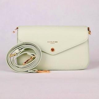 Malá jablkově zelená crossbody kabelka David Jones CM6120B