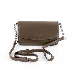 Malá khaki crossbody kabelka David Jones CM6262A