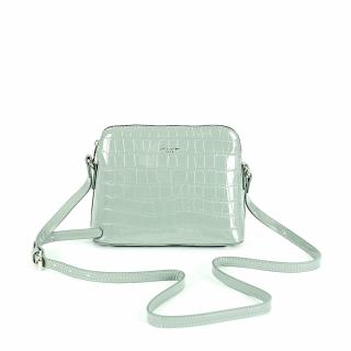 Malá pevná světlezelená crossbody kabelka David Jones 6916-1