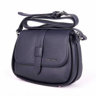 Malá pevná tmavěmodrá crossbody kabelka David Jones CM6871