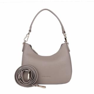 Malá šedo-hnědá kabelka na rameno i crossbody David Jones CM7147