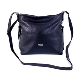 Malá/střední černá crossbody kabelka David Jones 6727-1A