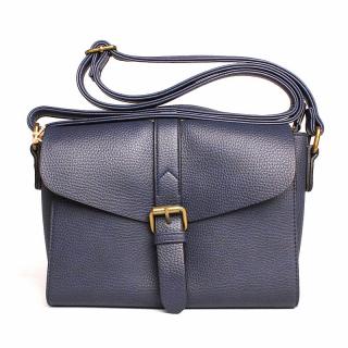 Malá tmavěmodrá crossbody kabelka FLORA&amp;CO F2524