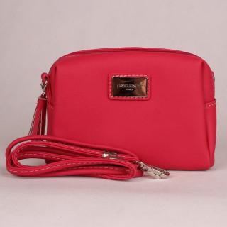 Malá tmavěrůžová crossbody kabelka David Jones CM3818