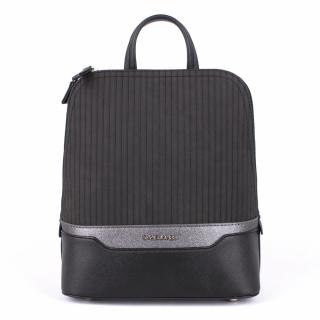 Městský středně velký černý batoh David Jones 6103-2 s obsahem 6l