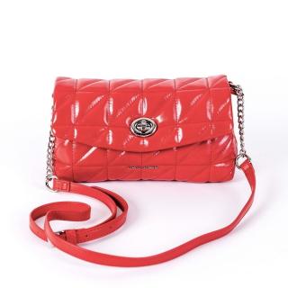 Moderní malá červená crossbody kabelka David Jones  6719-1A