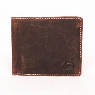 &quot;Hunter&quot; tmavěhnědá kožená peněženka HGL no. 4026 + RFID