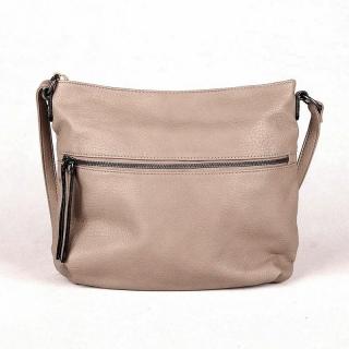 Středně velká hnědo-béžová crossbody kabelka FLORA&amp;CO 5920