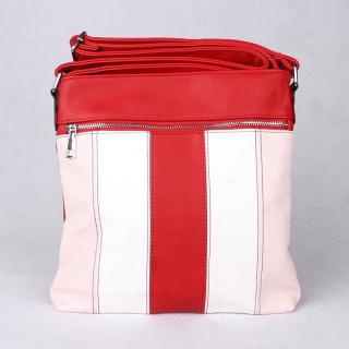 Střední červená crossbody kabelka ROMINA &amp; CO 313