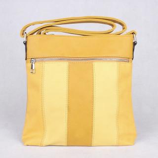 Střední žlutá crossbody kabelka ROMINA &amp; CO 313