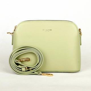 Tříoddílová malá jablkově zelená crossbody kabelka David Jones CM6938