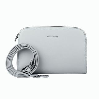 Tříoddílová malá šedá crossbody kabelka David Jones CM6793F