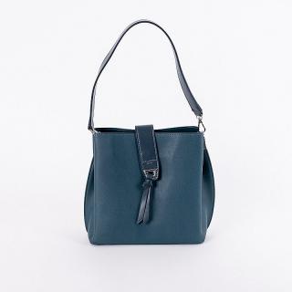 Tříoddílová paví modrá kabelka na rameno i crossbody David Jones 6627-2A