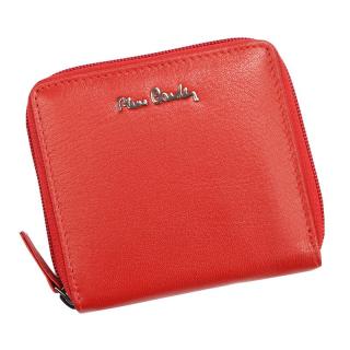 VADA - Malá kožená červená peněženka Pierre Cardin MK01