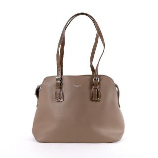 Velká khaki kabelka na rameno David Jones CM6263A