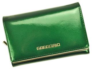 Zelená kožená peněženka Gregorio ZLL112