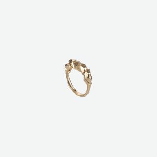 Pozlacený prsten Ore velký od Anežky Juhové 48