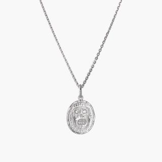 Stříbrný náhrdelník MEMENTO MORI XXL Silver od Nastassie Aleinikavy