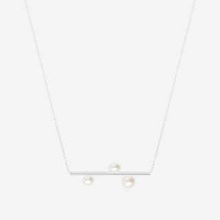 Stříbrný řetízek Three pearls od Karly Olšákové