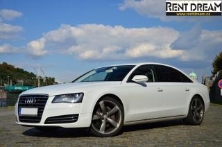 AUDI A8 LONG - 3.0 TDI - EXCLUSIVE (Pronájem na měsíc (30x24 hodin))