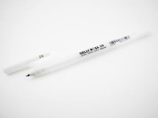 Bílá gelová tužka