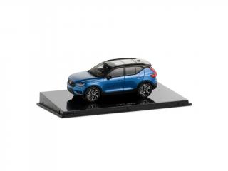 Model vozu Volvo XC40, 1:43 Barva: Modrá