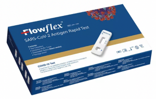 1x FlowFlex Antigenní rychlotest na COVID-19 z přední části nosu - PRO SEBETESTOVÁNÍ