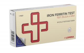 Lomina Iron Ferritin rychlý test úrovně železa v těle