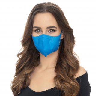 Sada 5ks MODRÝ Respirátor BreaSAFE® COMMUNITY MASK FFP2 Velikost: L