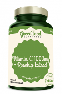 Vitamin C 1000 + Extrakt ze šípků 60 kapslí