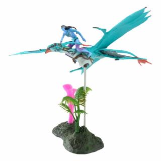Avatar W.O.P Deluxe - velká akční figurka - Neytiri & Banshee
