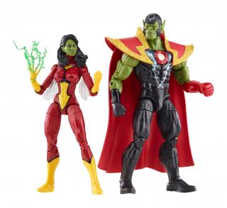Avengers Marvel Legends - akční figurky - Skrull Queen & Super-Skrull