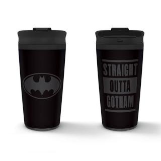 Batman - cestovní hrnek - Straight Outta Gotham