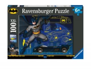 Batman - puzzle - Batmobil - 100 dílků