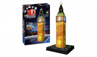 Big Ben (Noční edice) - 3D puzzle - 216 dílků