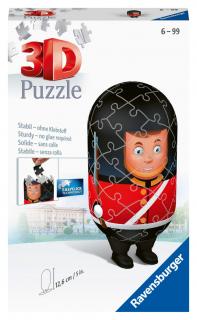 Britská královská stráž - 3D puzzle - 54 dílků