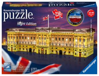 Buckinghamský palác (Noční edice) - 3D puzzle - 216 dílků