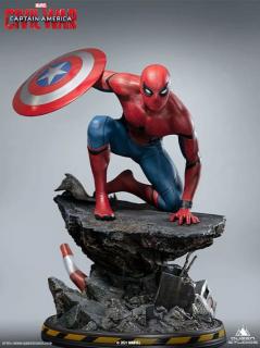 Captain America Civil War - soška - Spider-Man Captain America Premium Version