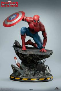 Captain America Civil War - soška - Spider-Man Captain America Regular Version