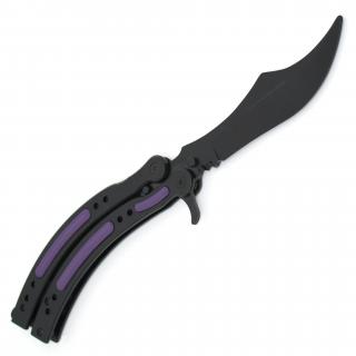 Counter-Strike KNIFY nůž - BUTTERFLY - Ultraviolet