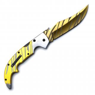 Counter-Strike KNIFY nůž - FALCHION - Tiger Tooth