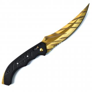 Counter-Strike KNIFY nůž - FLIP KNIFE - Tiger Tooth