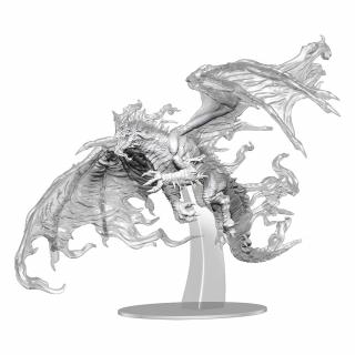 D&D Nolzur's Marvelous Miniatures - nenabarvená soška - Adult Blue Shadow Dragon