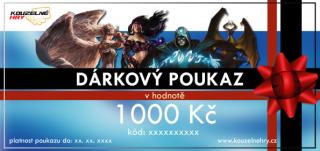 Dárkový poukaz - motiv Magic Hodnota: 1000