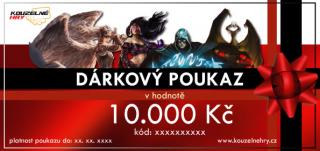 Dárkový poukaz - motiv Magic Hodnota: 10000