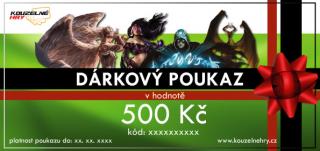 Dárkový poukaz - motiv Magic Hodnota: 500