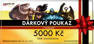 Dárkový poukaz - motiv Magic Hodnota: 5000