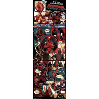 Deadpool - plakát na dveře - Panels